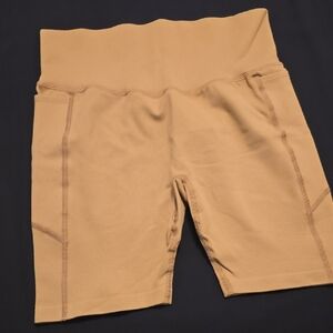 Victoria's Secret PINK Bike Short in Nude/tan